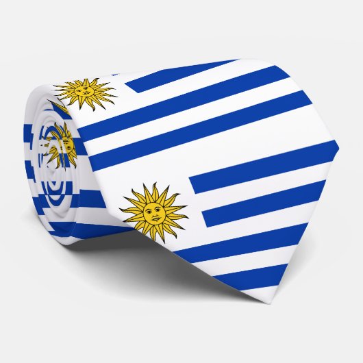 Uruguay Stropdas (Opgerold)