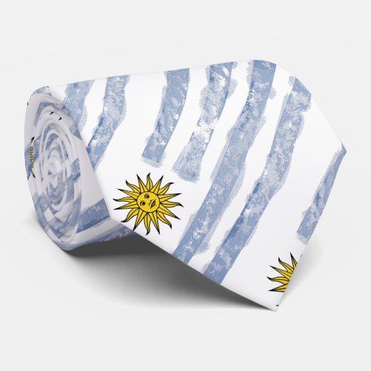 Uruguay Stropdas (Opgerold)
