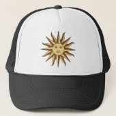  Uruguay Sun Trucker Hat Trucker Pet (Voorkant)