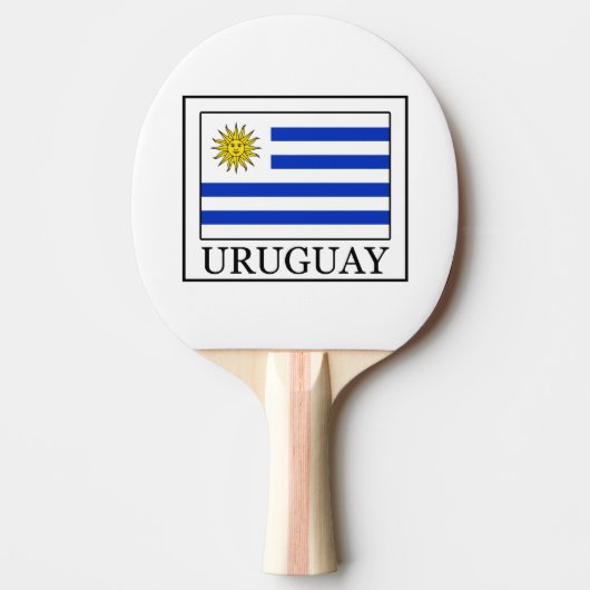 Uruguay Tafeltennisbatje (Voorkant)