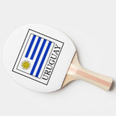 Uruguay Tafeltennisbatje (Zijkant)