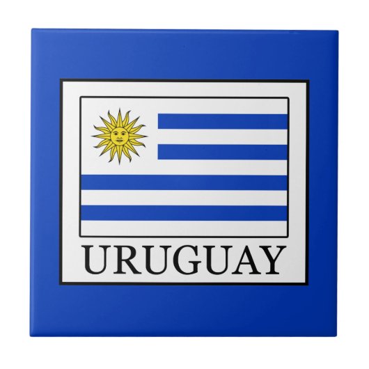 Uruguay Tegeltje (Voorkant)