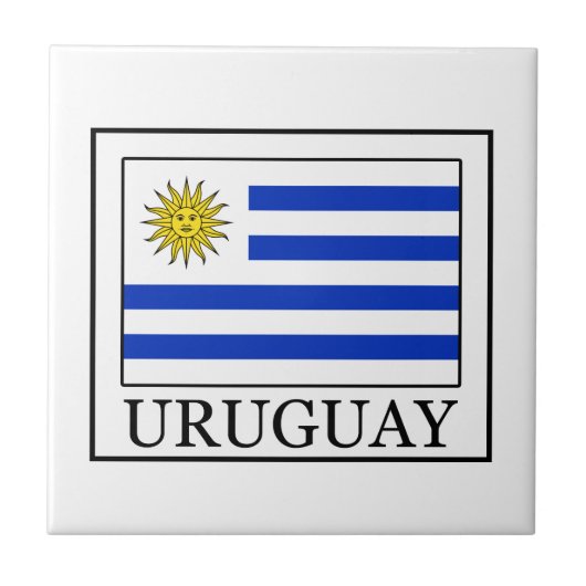Uruguay Tegeltje (Voorkant)