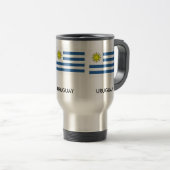 Uruguay Travel Mug Reisbeker (Voorkant rechts)