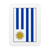 Uruguay - Uruguayaanse vlag Magneet (Verticaal)