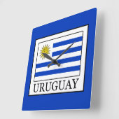 Uruguay Vierkante Klok (Hoek)