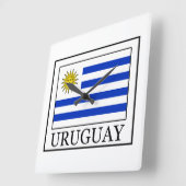 Uruguay Vierkante Klok (Hoek)