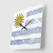 Uruguay Vierkante Klok (Hoek)
