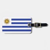Uruguay-vlag Bagagelabel (Voorkant horizontaal)