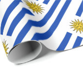 Uruguay vlag Banda Oriental Cadeaupapier (Rol Hoek)