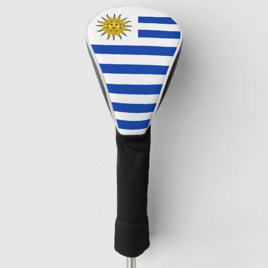 Uruguay vlag Banda Oriental Golfheadcover (Voorkant)