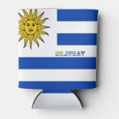 Uruguay-vlag Blikjeskoeler (Voorkant)