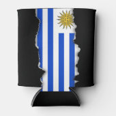 Uruguay-vlag Blikjeskoeler (Voorkant)