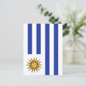 Uruguay-vlag Briefkaart (Staand voorkant)