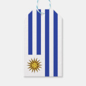 Uruguay-vlag Cadeaulabel (Voorkant)