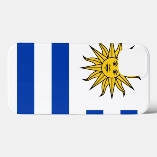 uruguay vlag Case-Mate iPhone case (Achterkant (horizontaal))