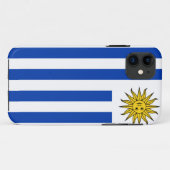 Uruguay-vlag Case-Mate iPhone Case (Achterkant (horizontaal))