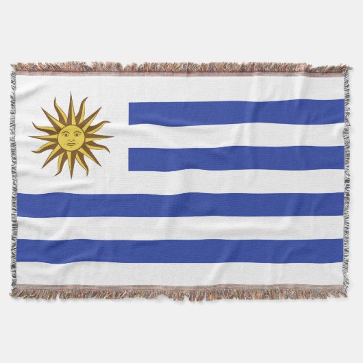 Uruguay-vlag Deken (Voorkant)