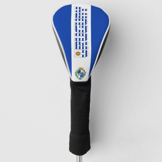 Uruguay-vlag: een prachtig patriottisch golfheadcover (Voorkant)
