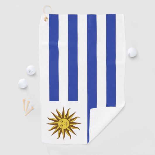 Uruguay-vlag Golfhanddoek (Insitu)