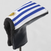 Uruguay-vlag Golfheadcover (3/4 voorkant)