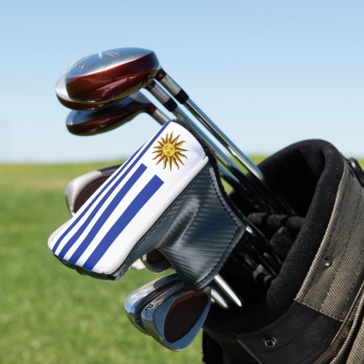 Uruguay-vlag Golfheadcover (Insitu)