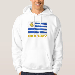 Uruguay-vlag Hoodie