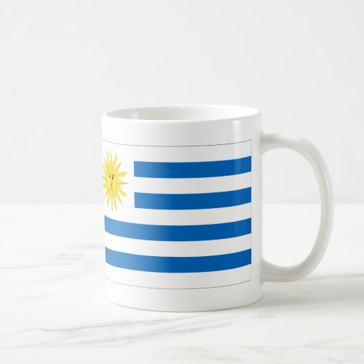 Uruguay-vlag Koffiemok (Rechts)