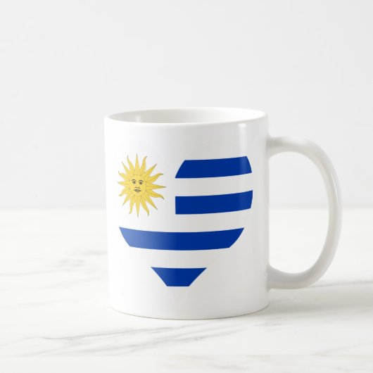 Uruguay-vlag kopen koffiemok (Rechts)