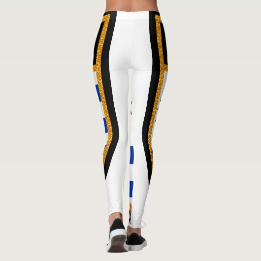 Uruguay-vlag Leggings (Achterkant)