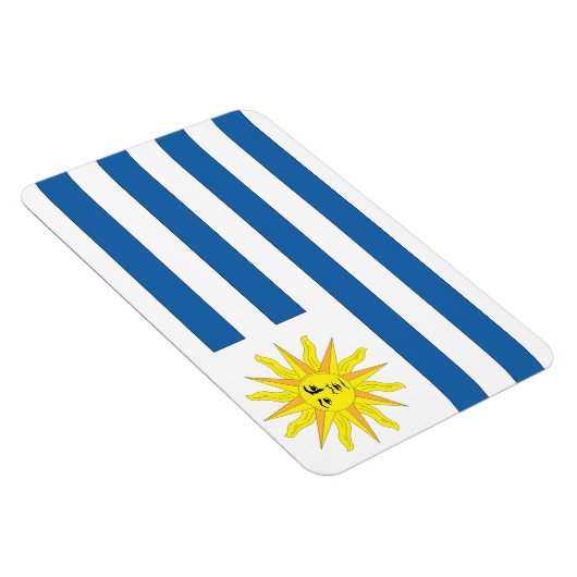 Uruguay-vlag Magneet (Rechterzijde)