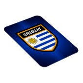 Uruguay-vlag Magneet (Rechterzijde)