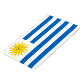Uruguay-vlag Magneet (Linkerzijde)