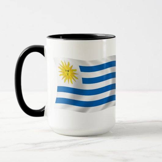 Uruguay Vlag Mok (Links)