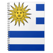 Uruguay-vlag Notitieboek (Voorkant)