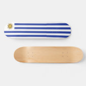 Uruguay-vlag Persoonlijk Skateboard (Horizontaal)