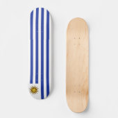 Uruguay-vlag Persoonlijk Skateboard (Voorkant)