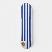 Uruguay-vlag Persoonlijk Skateboard (Voorkant)