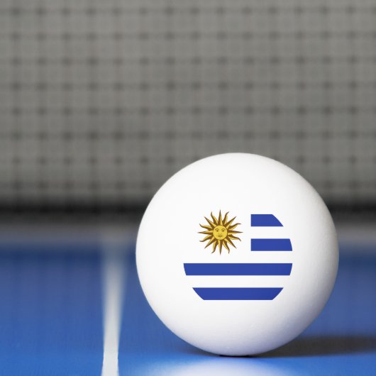 Uruguay-vlag Pingpongbal (Net)