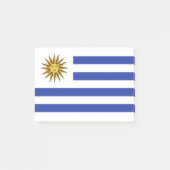Uruguay-vlag Post-it® Notes (Voorkant)