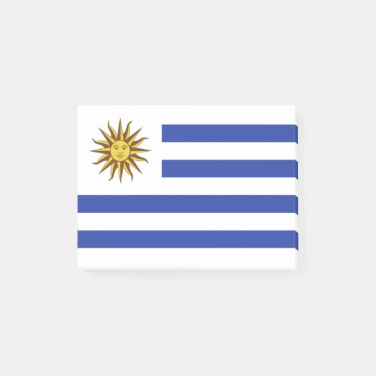 Uruguay-vlag Post-it® Notes (Voorkant)