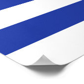 Uruguay-vlag Poster (Hoek)