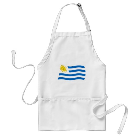 Uruguay Vlag Schort (Voorkant)