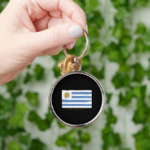 Uruguay Vlag Sleutelhanger (Hand)