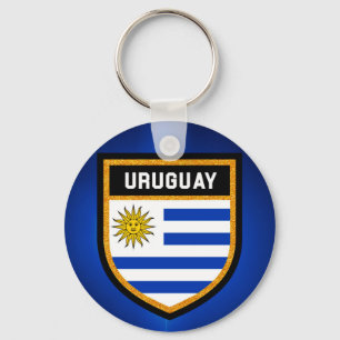 Uruguay-vlag Sleutelhanger