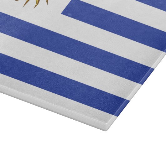 Uruguay-vlag Snijplank (Hoek)