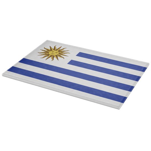 Uruguay-vlag Snijplank (Hoek)