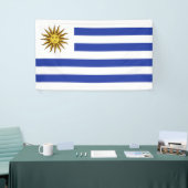 Uruguay-vlag Spandoek (Beurs)