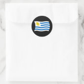 Uruguay Vlag Sticker (Tas)