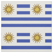 Uruguay-vlag Stof (Swatch)